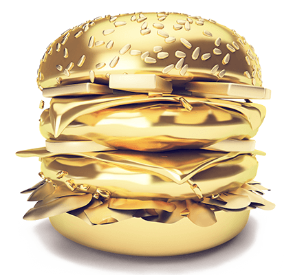 Golden Burger. Perpetuate your wealth for multiple generations.