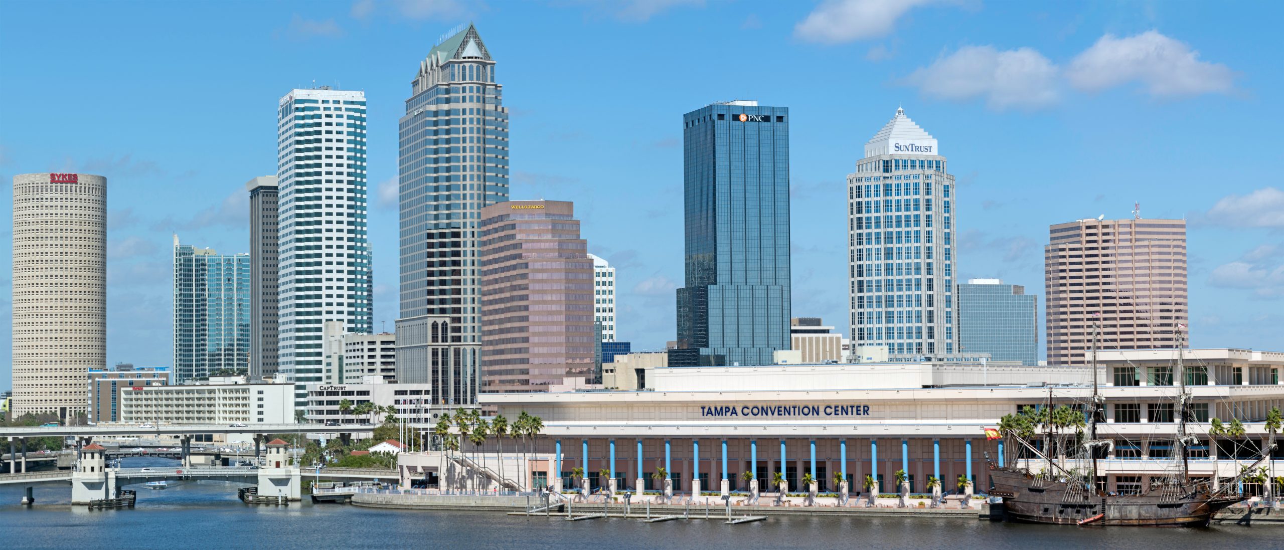 Downtown Tampa Florida skyline